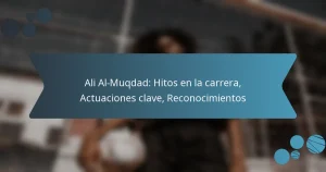 Ali Al-Muqdad: Hitos en la carrera, Actuaciones clave, Reconocimientos
