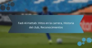 Fadi Al-Hattab: Hitos en la carrera, Historia del club, Reconocimientos