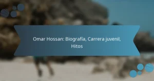 Omar Hossan: Biografía, Carrera juvenil, Hitos